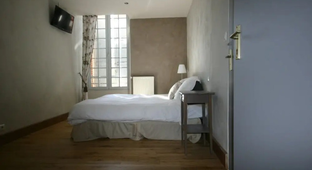 Confort double chambre Vue sur le parc Château de Loubéjac