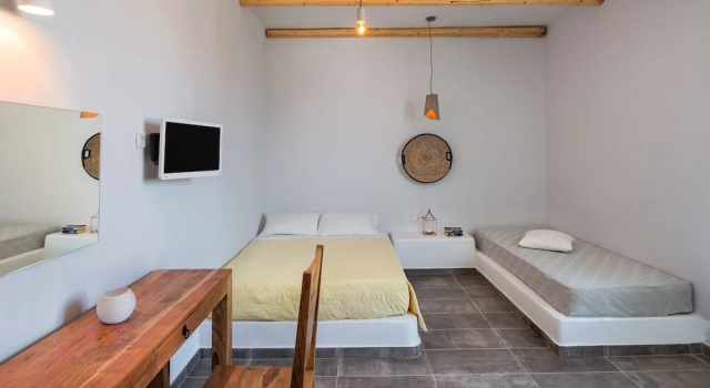 Номер Grand с 2 комнатами с балконом Nissia Beach Apartments & Suites