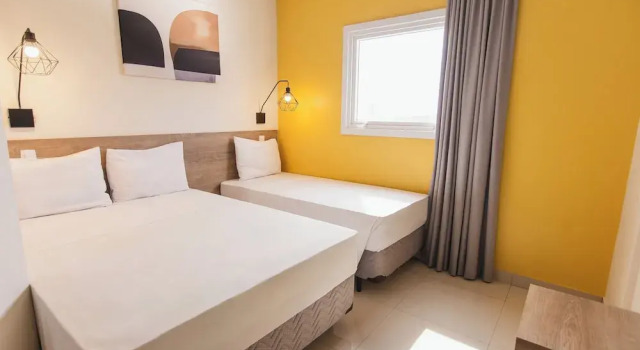 Трёхместный семейный номер Standard Hotel Euro Suite São Jose do Rio Preto by Nacional Inn