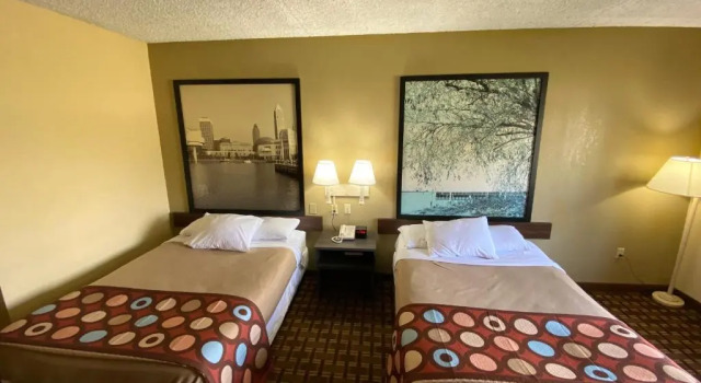 Четырёхместный номер Standard Super 8 by Wyndham Port Clinton