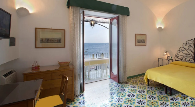 Двухместный номер с видом на море La Caravella di Positano - Relais, Beach & Residences