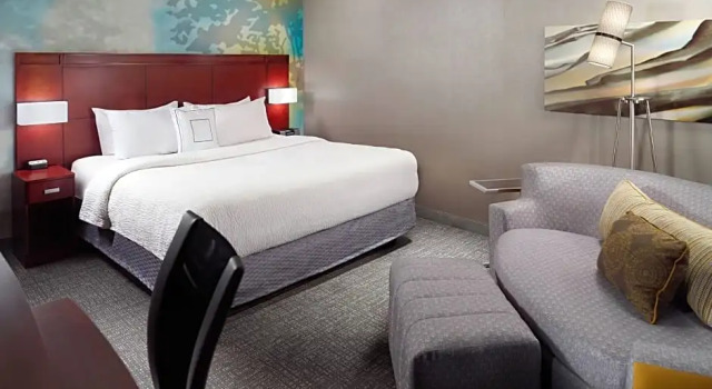 Executive Doppel Suite 1 Schlafzimmer Courtyard by Marriott Atlanta Buckhead