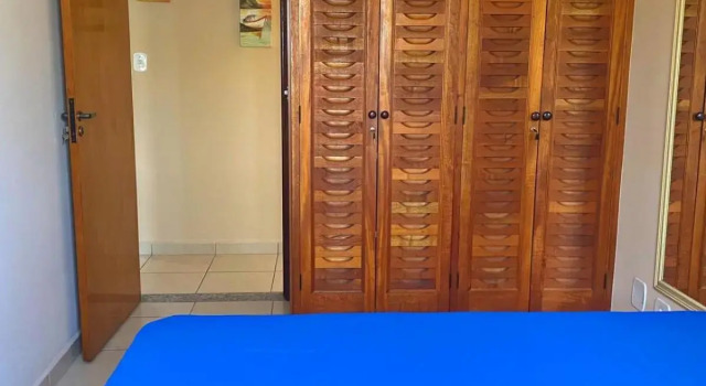 Lindo Apartamento Praia Grande Tenório pé na areia com ar