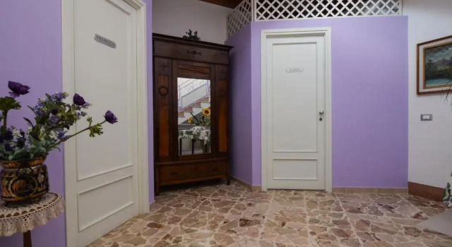 Семейный номер Standard с видом на сад B&B Alighieri 21