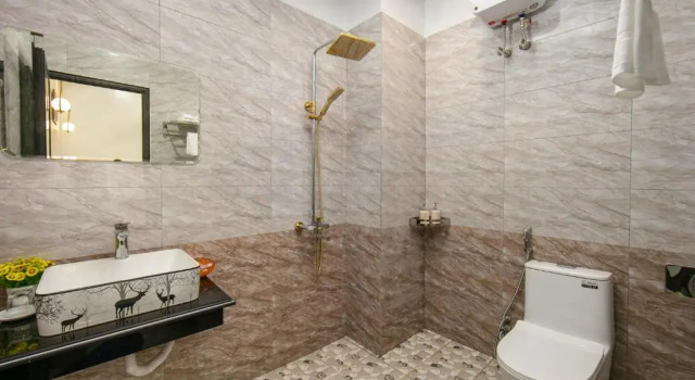 Кровать в общем номере New Airport Hotel