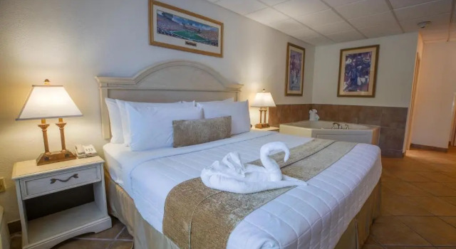 Номер Standard с видом на бассейн Stadium Hotel