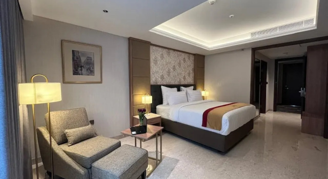 Deluxe kamer Grand Travello Hotel Bekasi