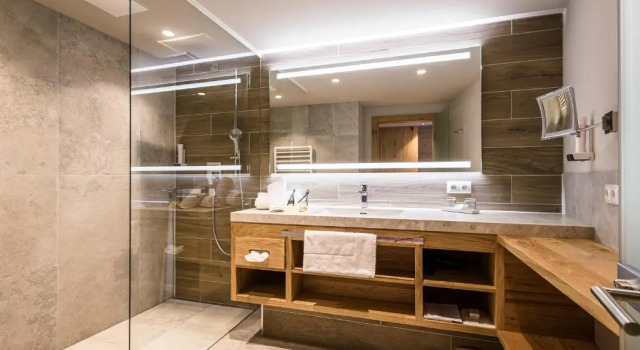 Люкс с видом на горы Landhotel Schermer