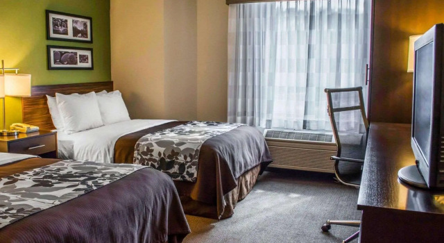 Четырёхместный номер Standard Sleep Inn Staunton