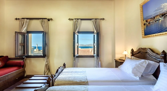 Трёхместный номер Standard с видом на гавань Porto Del Colombo Traditional Boutique Hotel