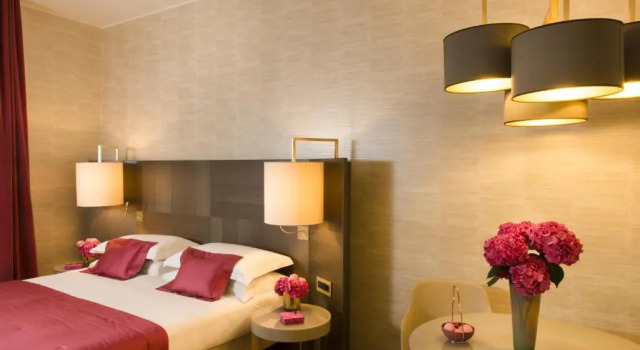 Двухместный номер Deluxe Rosa Grand Milano - Starhotels Collezione