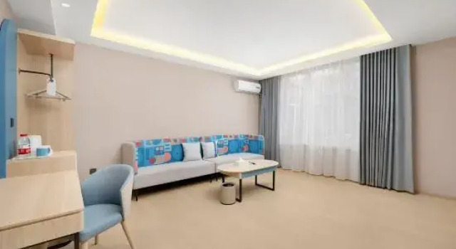 Двухместный люкс Home Inn (Jixi Station Maternal & Child Health Hospital Branch)