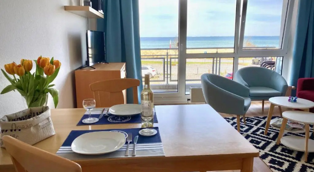Апартаменты с видом на море Appartementhaus Ostseeresidenz