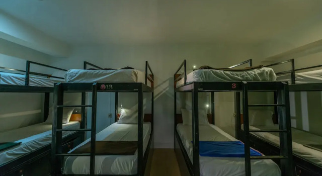 Кровать в общем номере G&Z Plan B Hostel