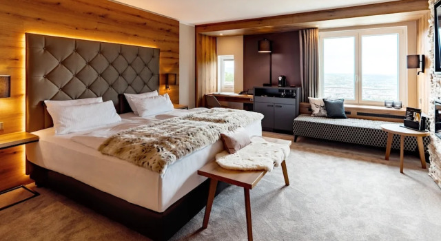 Номер Premium Burghotel Staufeneck