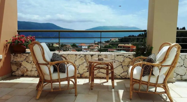 Вилла с 2 комнатами Fiscardo View Villas