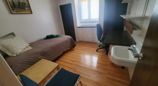 Standardowy jednoosobowy pokój z widokiem na ogród Pells Hostel