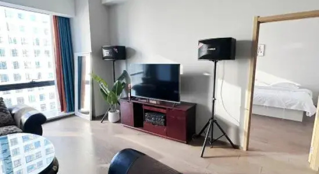Четырёхместный люкс Manxin Hotel Dalian Xinghai Square