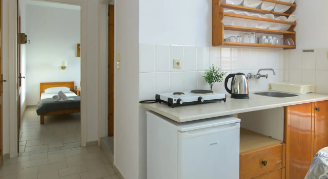 Двухместный номер Standard с частичным видом на море Haris Apartments