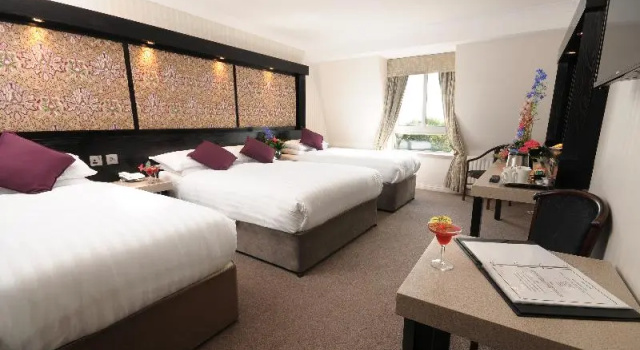 Четырёхместный семейный номер Standard Flannerys Hotel