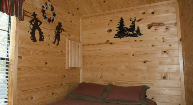 Medina Lake Camping Resort Cabin 3, Buchen Sie Campingplatz Lakehills Texas