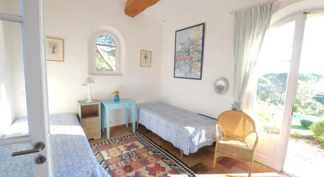 Villa with 6 Bedrooms in Ramatuelle, with Wonderful Sea View, Private Pool, Enclosed Garden - 3 Km From the Beach