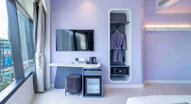Одноместный номер Deluxe Queensland Hotel Bangkok