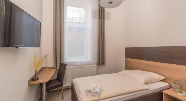 Одноместный номер Standard Boutique-Hotel Kronenstuben - unschlagbare Zentrumsnähe direkt am Marstall & Marktplatz - Schloss in 3 Min - Frühstück - Langzeitmiete
