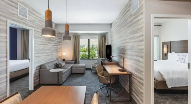 Люкс с 2 комнатами Residence Inn Riverside Moreno Valley