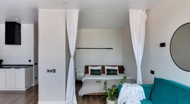 Apartment Home 24 on Vasily Oshchepkova street, 1, Boek Appartement Hotels in Moskou met parkeren, Parkeren