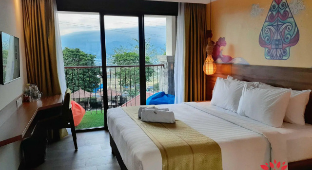 Superior Casal quarto varanda The Batu Villas