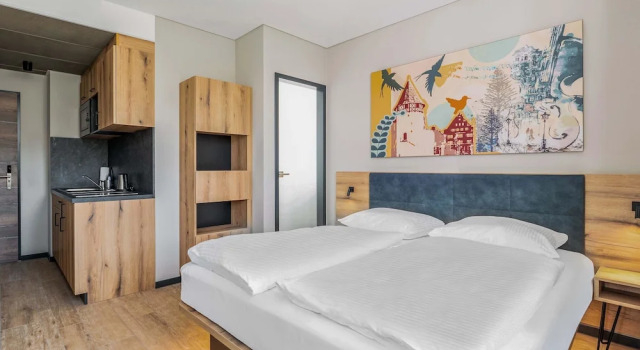 Трёхместный номер Standard B&B HOTEL Albstadt-Hbf