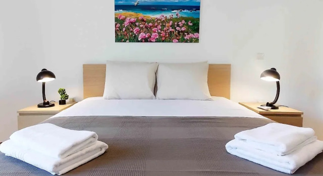Апартаменты Classic с 2 комнатами с балконом Modern Apartment Athens Center