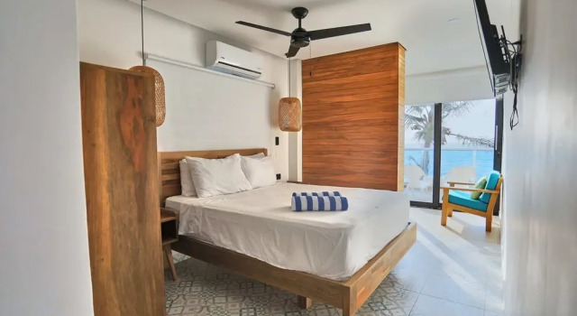 Двухместный номер Standard с видом на море Hotel Camino Palmero Coveñas