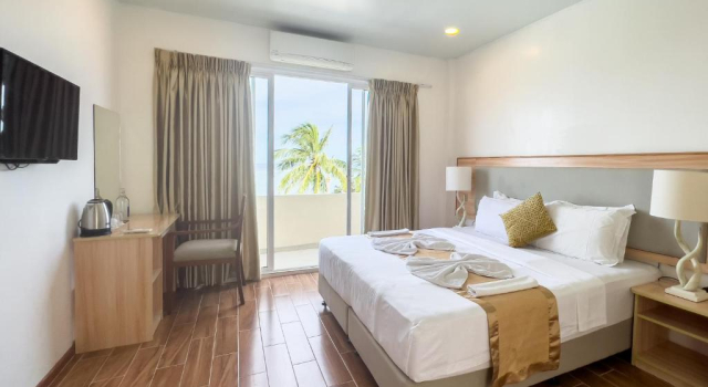 Двухместный номер Deluxe с видом на море Rehendhi Villa