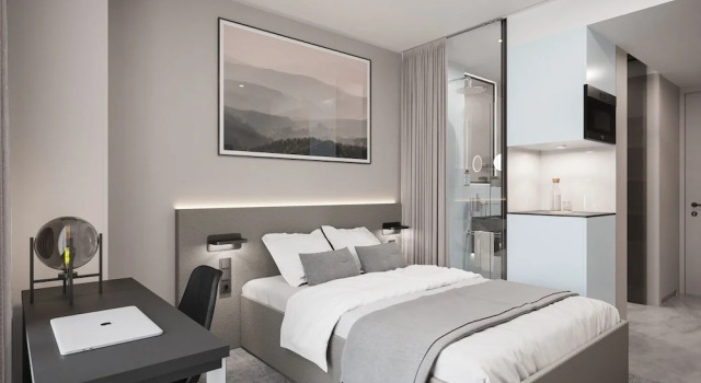 Студия VISIONAPARTMENTS Glattbrugg - self check-in