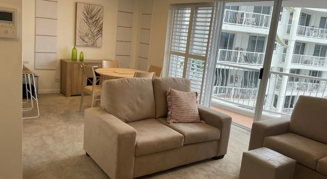 Апартаменты c 1 комнатой с балконом Broadbeach Holiday Apartments, Store 19