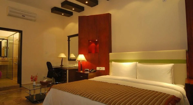 Rove Lodging - One Bed Apartment,Bahria Town, Boek Appartement Hotels in Islamabad met zwembad, in de buurt van Shalimar Cricket Ground, Zwembad