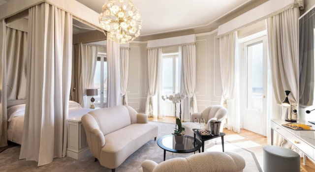 Люкс Prince с видом на море Grand Hotel Principe Di Piemonte