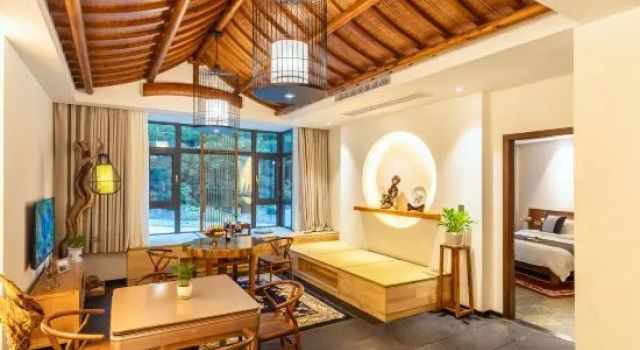 Люкс Deluxe Banmutang Hostel South Gate of Huangshan Scenic Area
