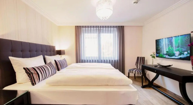Апартаменты с видом на улицу Hotel Residenz am Rosengarten