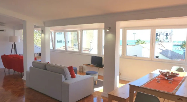 Cascais Downtown Apartment with sea view, Забронировать Апартаменты/квартира Апартаменты Кашкайш, рядом с Торговый центр CascaisVilla, Апартаменты/квартира