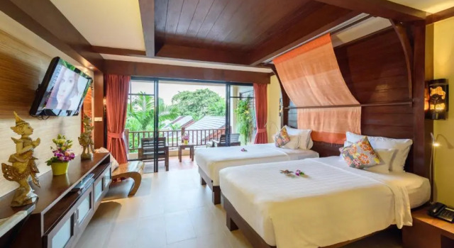 Двухместный номер Deluxe с видом на море Samui Jasmine Resort