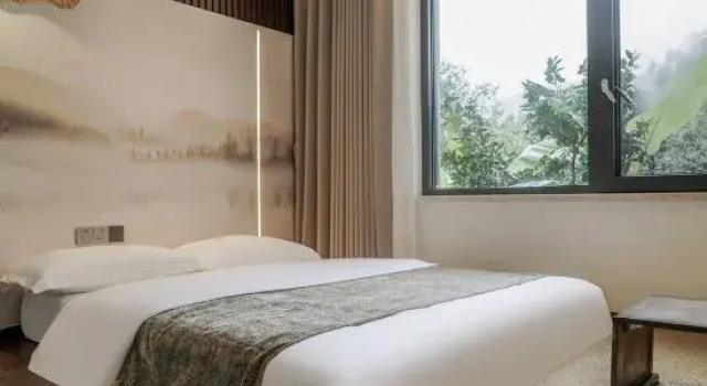 Семейный люкс Yixing Xianyinju Private Hot Spring Homestay
