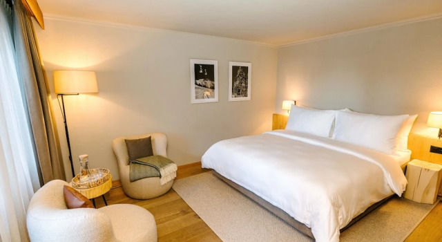 Двухместный номер Standard с балконом Seven Alpina Boutique Hotel