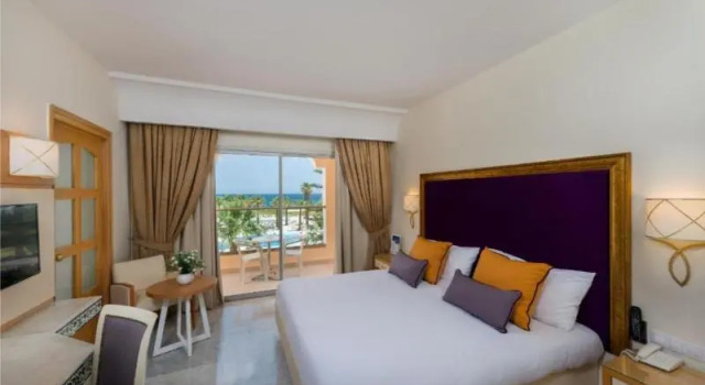 Bahçe manzaralı Balkonlu Standart aile oda Marhaba Palace