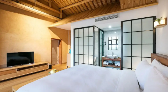 Люкс Deluxe Floral Hotel Songyang Niaoshe