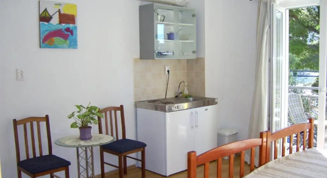 Студия с балконом и с частичным видом на море Apartments Villa More
