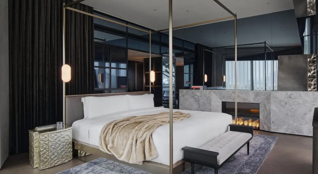 Двухместный люкс Economy с видом на реку Kimpton Qiantan Shanghai by IHG