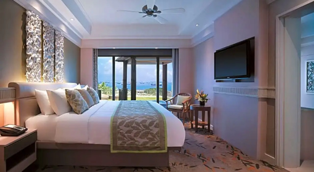 Двухместный люкс Deluxe с видом на море Shangri-La Rasa Sentosa, Singapore